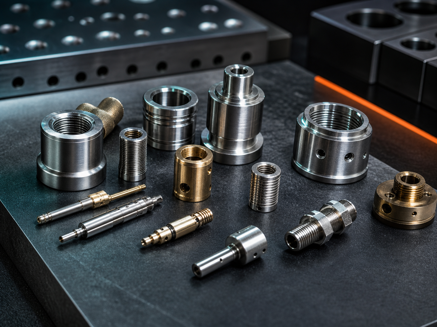 Precision machined part
